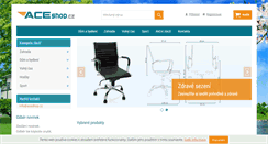 Desktop Screenshot of aceshop.cz
