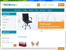 Tablet Screenshot of aceshop.cz